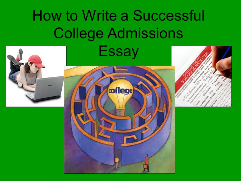 Tips for writing a successful college application essay